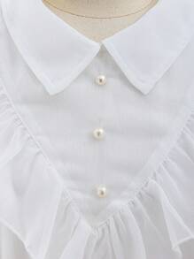 Kaftan Jalabiya Tunika für Teenager Mädchen, bescheidenes lokales Kostüm für Ramadan, luxuriöse, elegante Jacquard-Satin-Bluse mit metallischem Glanz und modischen 3D-Blumen-Chiffonvolants, kombiniert mit rosa 3D-Blumen-Jacquard-A-Linien-Rock