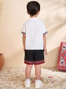 SHEIN Summer Matching Family Vacation Outfits - White - View 2