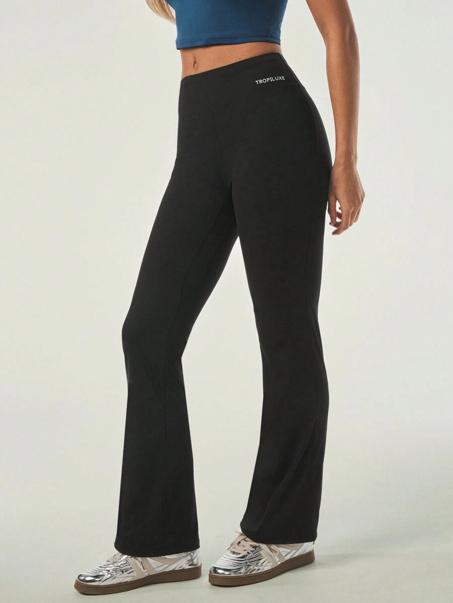 Hanevo New Casual Sports Knit Yoga Slim Fit Flare Leggings For Women Sportwear For Daily Wear Fall Cloth For Women