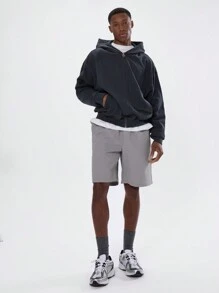 Musero 彩色玻璃贴花图案连帽衫 - 藏蓝色 - 查看 1