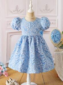 SHEIN 适合年轻女孩的简约时尚休闲日常连衣裙 - 彩色 - 查看 2