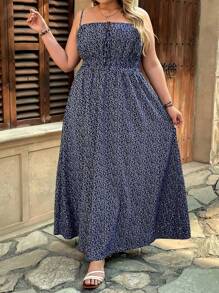 SHEIN VCAY Váy thường ngày cỡ lớn, tối giản và thời trang - Nhiều màu - Xem 3