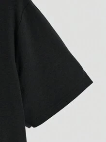 Manfinity Dauomo Ohio Sigma Rizzler Humorous Graphic Print Men's T-Shirt