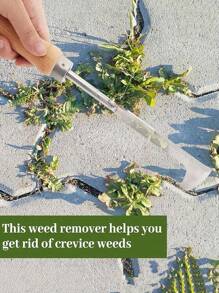 Stainless Steel Weeding And Weeding Device, Crevice Mowing And Weeding Tool, Multifunctional Tool For Digging Wild Vegetables, Home Gardening, Flower Planting, And Agricultural Use