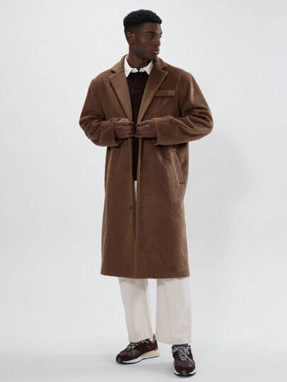 Musero Brushed Overcoat