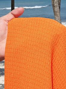 Slaydiva 2025 New Orange Versatile Casual Jumpsuits, Minimal Design Sleeveless Rompers For Spring/Summer Daily Wear, Plus Size - Orange - View 7