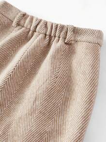 MOTF PREMIUM 女士人字纹羊毛裙