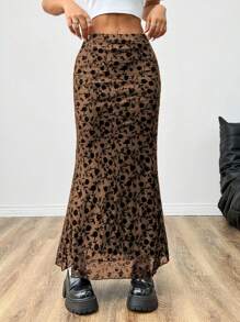 Muchica Váy thường ngày cho nữ, tối giản & thời trang, mặc hàng ngày - Cà phê nâu - Xem 6