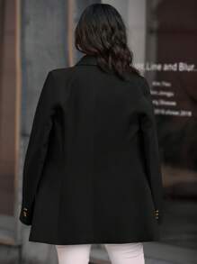 Aveloria Modichic Lapel Neck Double Breasted Casual Blazer Fall Cloth For Women