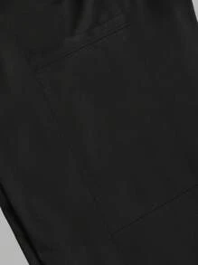 Girlism 少女 2 条装健身紧身裤 带口袋 柔软高腰收腹跑步瑜伽裤