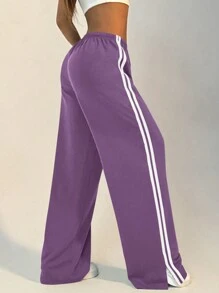 StreetHx Drawstring Straight Leg Casual Sweatpants, Simple & Fashion For Daily Wear Graduation,Back To School Outfits,Graduation,Teacher Outfits For Women,Back To School