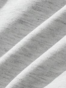 SHEIN 3 件套男婴可爱动物考拉熊和小狗印花耳饰休闲裤，百搭百搭长裤，莫兰迪混合，适合家居、休闲、户外活动、所有季节