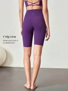 GLOWMODE Quần short đạp xe chống trượt FeatherFit™ 10" dành cho người đi xe đạp, quần chạy bộ tập luyện mùa hè tác động thấp - Màu tím  Violet - Xem 2