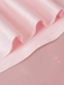 Sweetra Plus Size Women's Summer Lace Collar Decoration Backless Tight Fit A-Line Slip Cute Party Dress, Graduation Dress, Pink Homecoming Dress