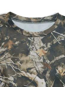 男士全印花休闲卫衣裤套装，简约时尚，适合日常穿着，秋季服装 - 彩色 - 查看 6