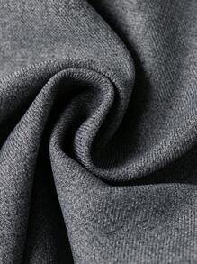 Ontre 2pcs Women's 2025 Spring New Arrival Urban Casual Simple Patchwork Wide Waistband Grey Loose Pants