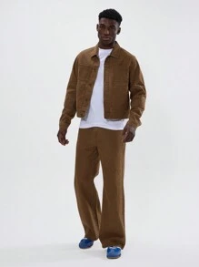 Musero Baggy Denim Pants Only Jeans Trousers SPRING SUMMER - Brown - View 2