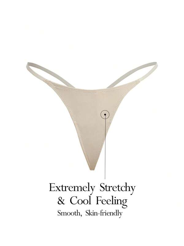 Ocili Ocili Tanga micro sexy cu talie joasă, extrem de elastică și netedă - nud