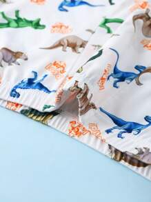 10 Pcs Young Boy Cartoon Print Briefs, Game Controller, Soccer, Football Printed Boxer Shorts - Multicolor - View 3