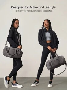 GLOWMODE 16L Max Large Capacity Carry Dual-Strap Duffle Zippered Bag Daily Active Casual Fall Winter