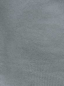 INAWLY 女士纯色露背长袖针织毛衣裙，秋冬露背针织裙