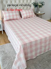 1 Stück 100% Baumwolle, garngefärbte gewaschene Baumwolle, Spannbetttuch