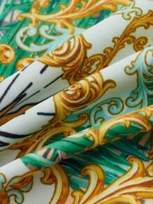 Swim Oasis Women's Minimalist Fashion Casual Swimwear Set, Suitable For Daily Wear For Summer Beach Vacation - Multicolor - View 5