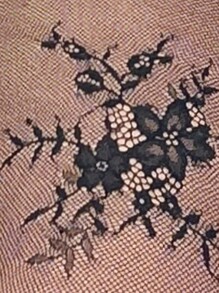 Plus Size Lace Splice Sexy Lingerie Set - Burgundy - View 7