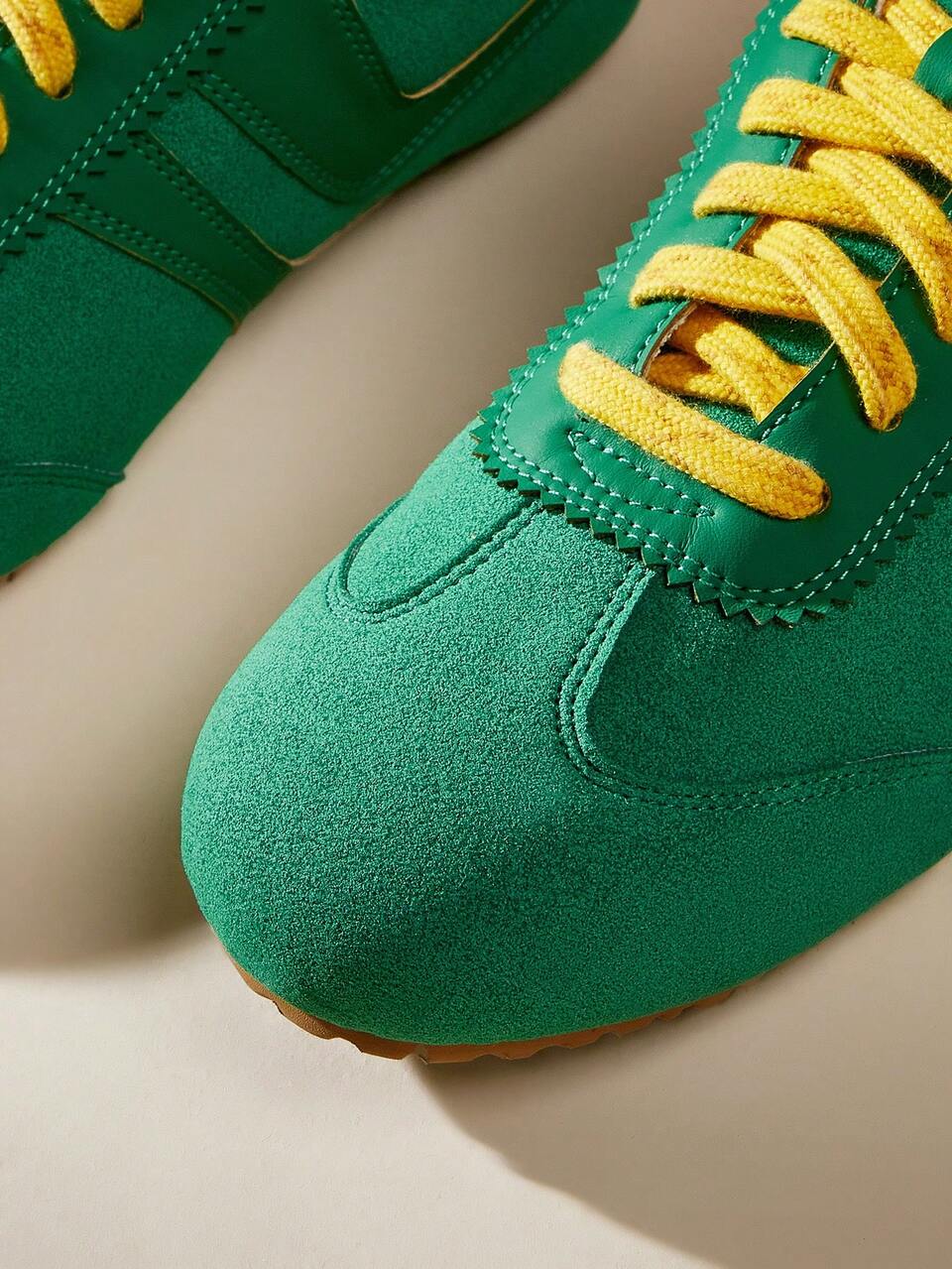 CUCCOO EASI Women Casual Contrast Color Lace-Up Fashionable Athletic Sneakers Shoes For Women Sneakers Tainers
