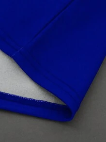 Manfinity Campus Court Aesthetic Post--Men's Vintage Chicago Letter Graphic Distressed Contrast Thermal Lined Hoodie, Collegiate Style, For Fall Winter - Multicolor - View 5