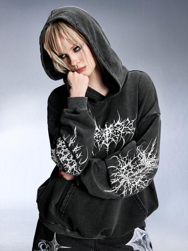 【mahagrid】22SS★ SHROOM HOODIE MUSINSA | MAHAGRID MUSHROOM BOY HOODIE COCOA(MG2DFMM417A)