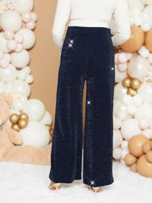 Loomaby 孕妇可调节腰部裤，宽松优雅款式