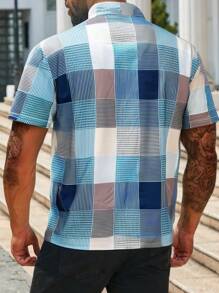 Manfinity Homme 大码男士休闲简约风格衬衫，日常穿着