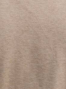 Musero 粗针织图案背心 - 杏色 - 查看 6