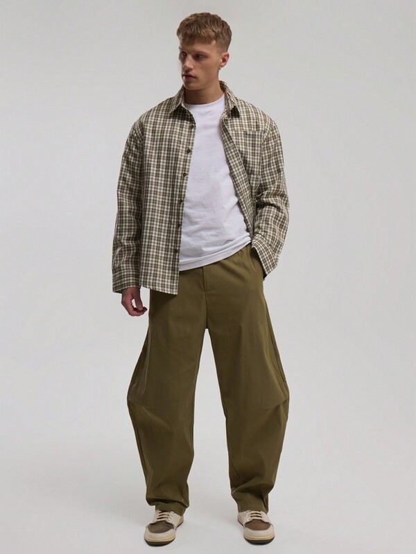 Musero Tailored Balloon Fit Trousers