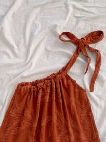 Soleia 女士衬衫 - 珊瑚橙 - 查看 5