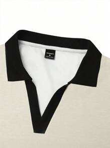 Manfinity Homme Plus Size Men's Casual Polo Shirt, Simple & Fashion, Suitable For Daily Wear - Multicolor - View 5