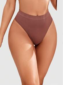 Ocili 5er Set Damen Bequeme einfarbige Sexy String Unterhosen