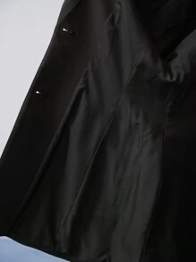 MOTF STUDIO 结构化纽扣西装外套 - 黑色 - 查看 8