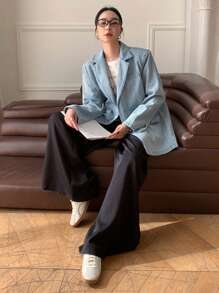 DAZY 女士牛仔夹克牛仔外套，秋季服装