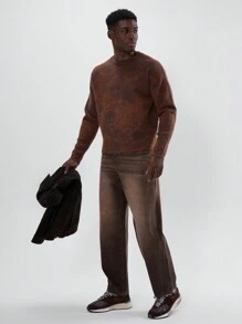 Musero 拉绒针织圆领毛衣 - 彩色 - 查看 4