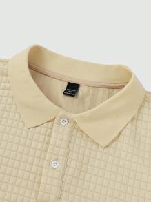 Manfinity Homme Set di polo e pantaloncini da uomo taglie forti, completo casual semplice e per uso quotidiano