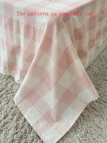 1 Stück 100% Baumwolle, garngefärbte gewaschene Baumwolle, Spannbetttuch