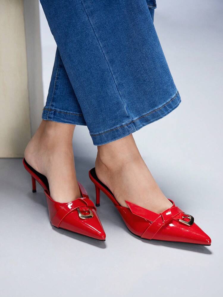 CUCCOO GRLICON Escarpins à talons hauts style punk Y2K pour femmes, convenant pour la moto, la fille cool, Halloween, Noël, tenues de fête