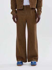Musero Baggy Denim Pants Only Jeans Trousers SPRING SUMMER - Brown - View 1