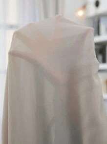 SHEIN Frenchy Plus Size Casual Elegante Escritório Modesto Ruche Chiffon Blusa Ombro Aberto e Perna Reta Solta Conjunto de Calça Casual - Multicolorido - Ver 6