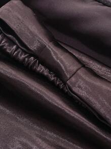 DAZY Women Satin Backless Strapless Bodycon Dress For Party/Date Night Prom Dress,Formal Women Dresses Cocktail Dress - Purple - View 6