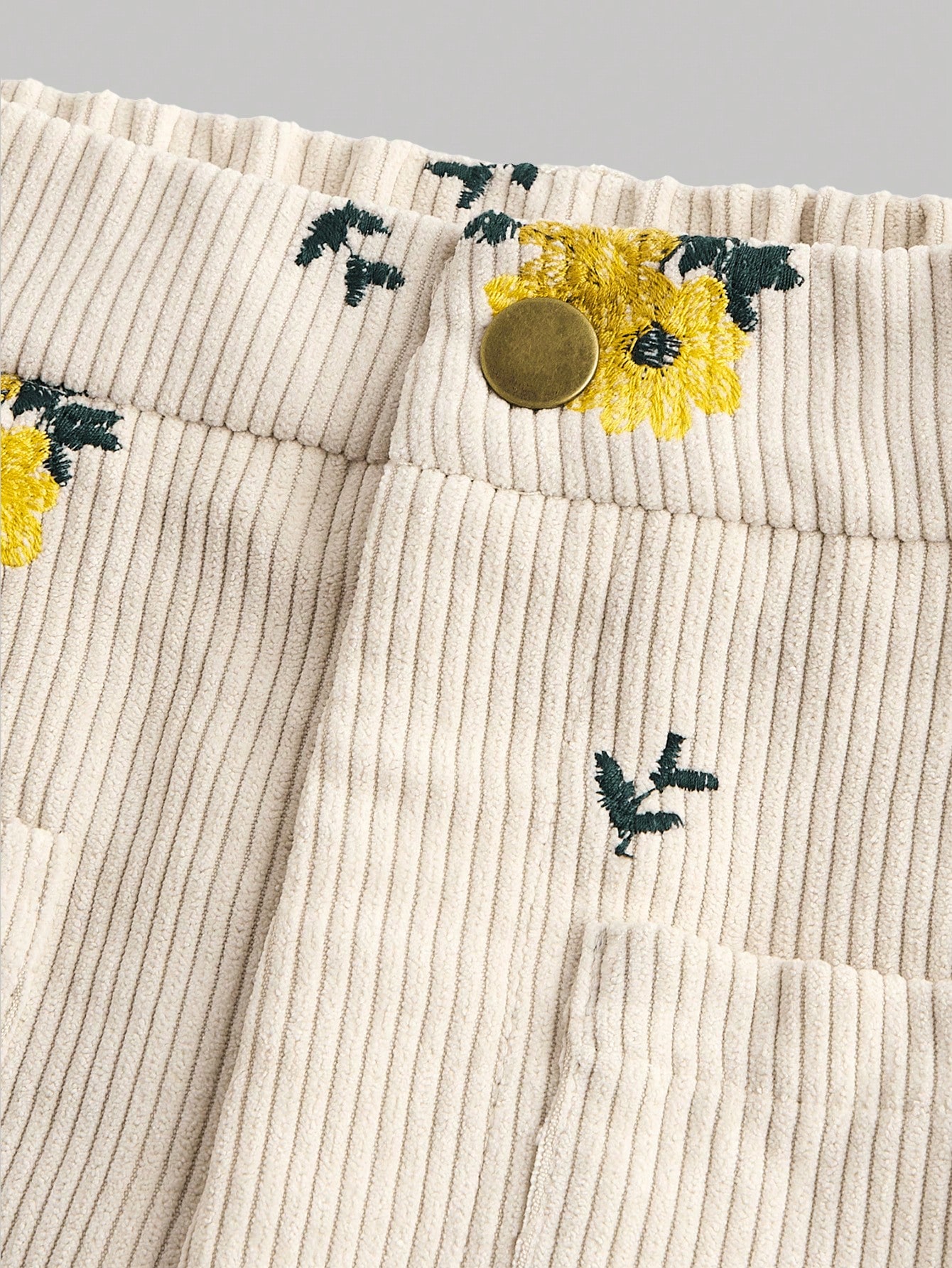 SHEIN MOD بنطلون نسائي طويل مستقيم من قماش مزرد مط...