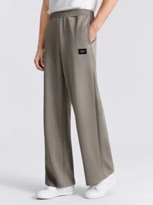 Ontre Quần nỉ trơn đa năng thường ngày cho nam - Màu nâu  Mocha - Xem 2