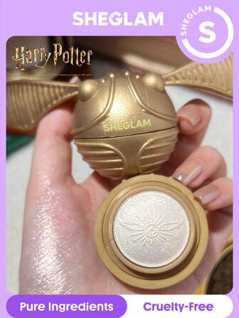 Harry Potter™ X SHEGLAM Iluminador Golden Snitch Iluminador Shimmer Iluminador Shimmer Glow Graduación Cumpleaños Vacaciones Verano Otoño Y2k Elegante Moda Mujeres Niñas Maquillaje Cosmético Belleza Fiesta Playa Viaje Camping Aire libre Escuela Campus Excursión Festivales Decoración Regalo Presente Rosa Chica Cosplay Mejor Color Encanto Vibra